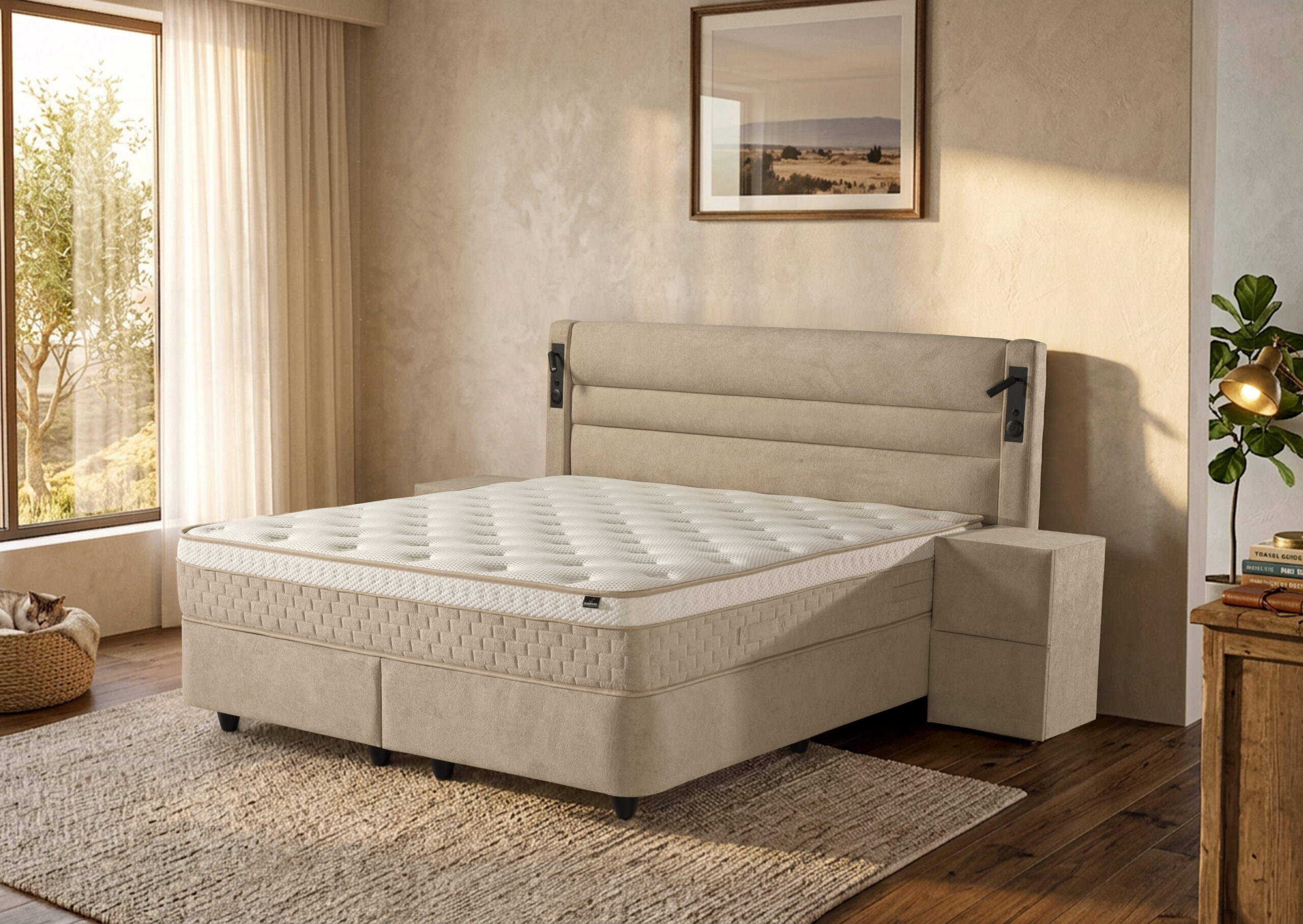Boxspring Holo Met Opbergruimte